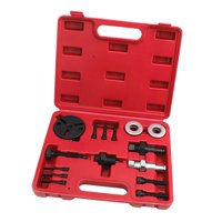 Magideal - Herramienta De Extracción De Embrague De Compresor De Aire, Herramienta De Instalación Y Extracción De Embrague, Extractor De Embrague De Aire Acondic Rojo