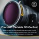 thumbnail image 3 of Filtro ND variable NiSi Swift True Color 82 mm ND2-ND32, 3 of 9