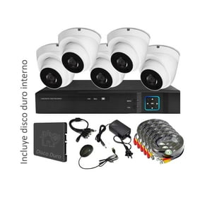 Vipa - Kit 5 Cámaras De Interior Con Disco Duro I50Ldd
