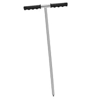 Magideal - Varilla De Sonda De Suelo De 48 Pulgadas, Herramienta De Fontanería Ajustable Versátil, Herramienta De Prueba De Muestra, Kits De Prueba De Suelo Para