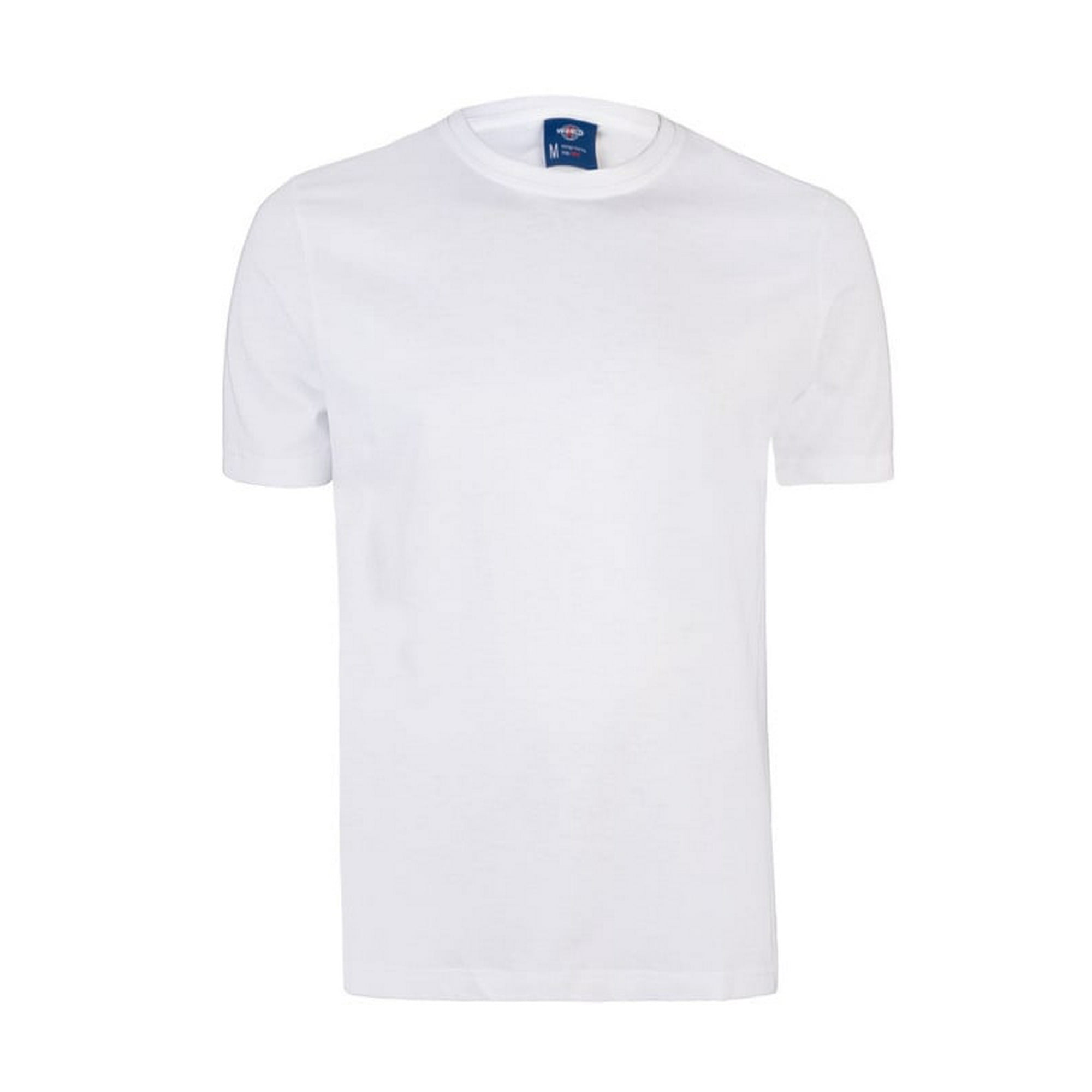T-world - Polera 100% Algodón Manga Corta Hombre Blanco