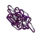 thumbnail image 2 of 20pcs Púrpura D Forma De Aluminio Mosquetón De Aluminio Llavero A Presión Clip Clip, 2 of 5