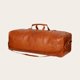 thumbnail image 1 of Bolso de Viaje Vertical Cuero Natural Yelcho OLKI - Curry, 1 of 5