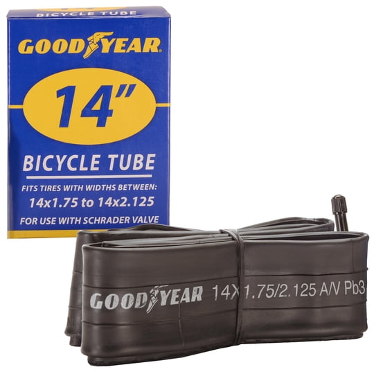 Tubo De Bicicleta Goodyear 14 X 1.75/2.125 Para Bicicleta De Montaña