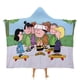 thumbnail image 1 of Los All-Stars de Charlie Brown Manta Capa con Capucha Anti-Bolitas, Manta de Lana Ártica Suave, Manta Portátil de Felpa Ligera y Lujosa, Poncho para Siesta en Casa y Oficina, 100*130cm, 1 of 6