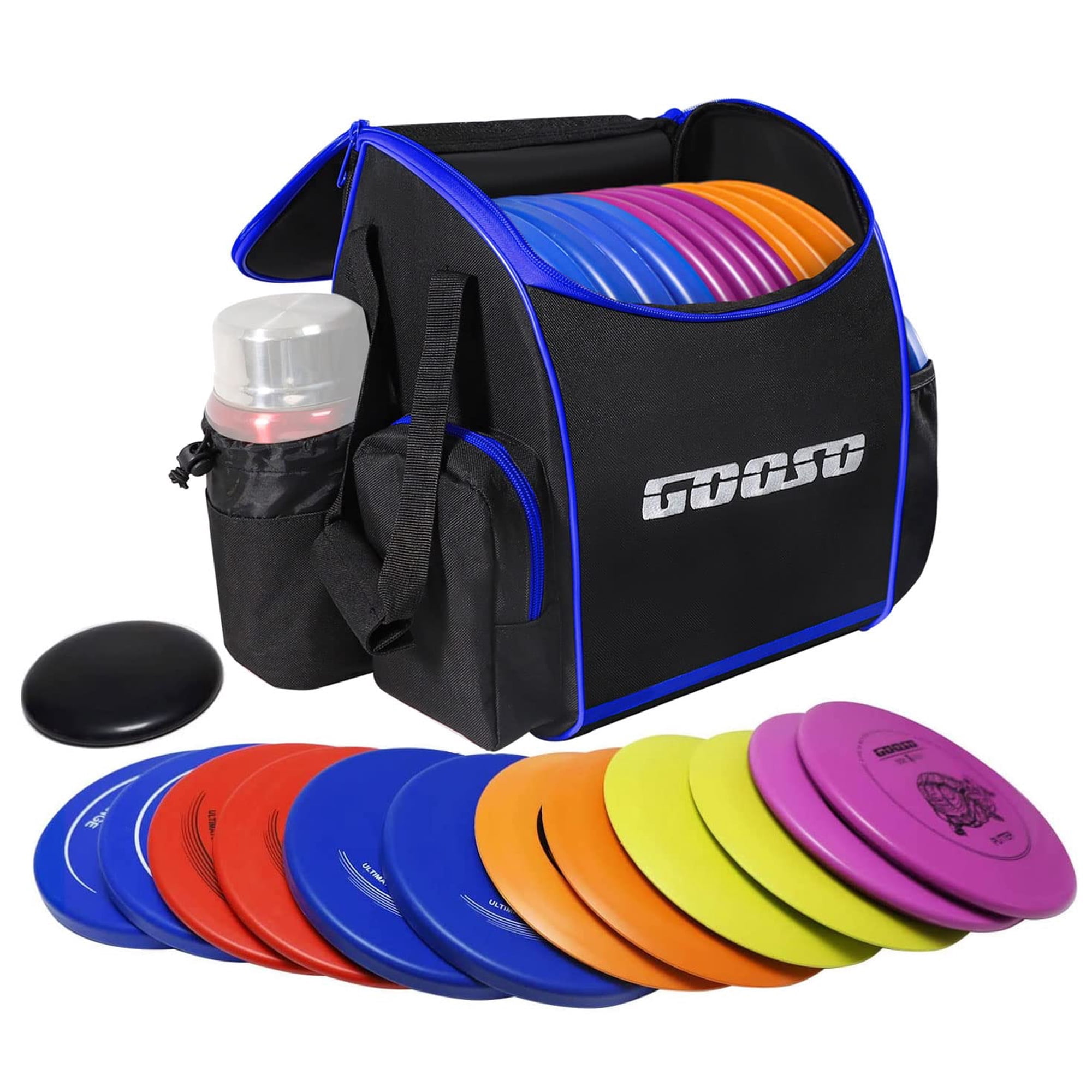 Set De Golf De Disco Gooso 12 Piezas Con Bolsa Para Principiantes Con Putter Y Conductor