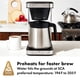 thumbnail image 2 of Cafetera OXO Brew de acero inoxidable para 8 tazas con jarra térmica, 2 of 8