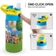 thumbnail image 4 of Cocomelon Botella de Agua con Tapa Pop Top de Un Toque, Acero Inoxidable, a Prueba de Fugas, para Deportes, Botella Infantil azul 12 oz, 4 of 6