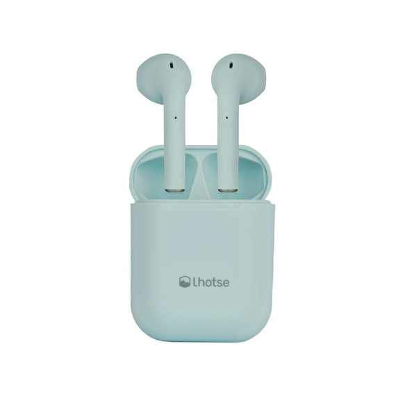 Audífonos Lhotse Bluetooth Inalámbrico Rm12 Celeste
