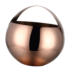 Bothyi - Cubo De Hielo De Acero Inoxidable Cubo De Botella De Cerveza De Vino De Champán 2L Oro Rosa