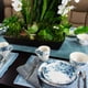 thumbnail image 3 of Juego de Vajilla Elama Blue Rose de 16 Piezas para 4 Personas, 3 of 8