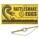 thumbnail image 2 of Juego de sobres con forma de huevo Joke Rattlesnake Novelty, 6 unidades, 2 of 3