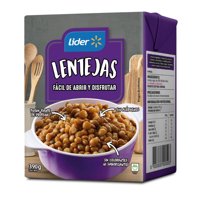 Lentejas Drenado 230 G - Neto 390 G Lider