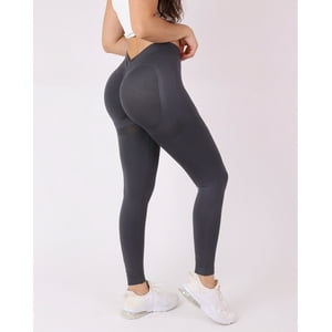 Flix Spa - Leggins Deportivo Mujer Pretina En V Push Up