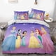 thumbnail image 1 of Fairy Tale Dream Princess Duvet Cover Set 3-Piece Bedding Set - includes 1 Duvet Cover and 2 Pillowcases No Filling Suitable for Year-Round Use, 1 of 5