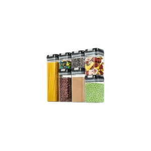Oem - Set De 7 Contenedores Hermeticos De Plastico Cocina Despensa