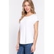 thumbnail image 3 of Top Corto de Punto Acanalado con Cuello Dolman, 3 of 5