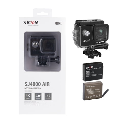 Cámara Deportiva Sjcam Sj4000 Air 4K Wifi Sumergible 2 Baterias