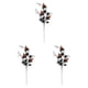 thumbnail image 1 of 3 piezas de ramas de Halloween, ramas de flores artificiales, arreglo de jarrón negro, adornos, púas de hoja de arce para fiesta en casa, interior y e, 1 of 5