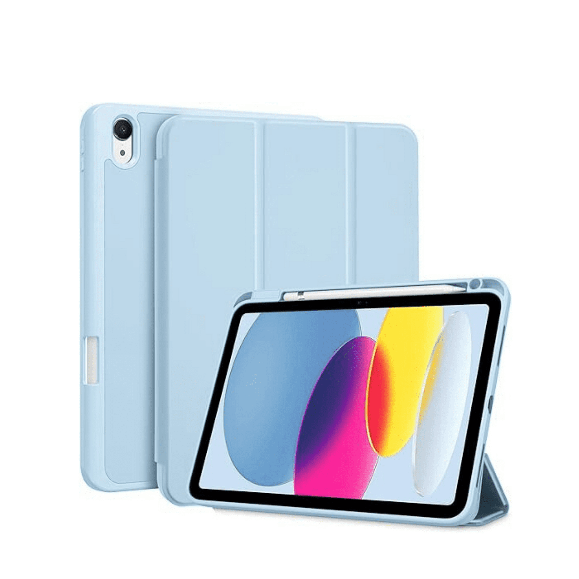 Genérico - Funda Smart Cover Para Ipad 10ma Generación 10.9" - Negro