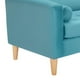 thumbnail image 3 of Sofa Retro 3cg Felpa 05 Turquesa, 3 of 6
