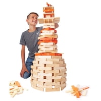 Juego De 300 Piezas De Tablas De Madera Fat Brain Toys
