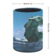 thumbnail image 2 of La Bestia del Mar-theme Cylinder Pen Holder Pencil Organizer with Flannel Lining PVC Leather Material Cardboard Base for study work 10*8CM, 2 of 6