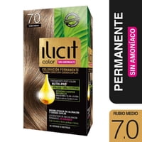 Coloración Cabello 70 Rubio Mediano  Ilicit