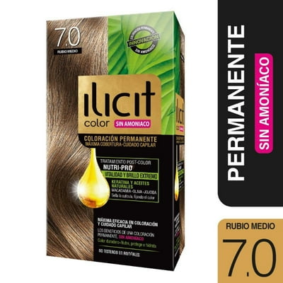 Coloración Cabello 70 Rubio Mediano Ilicit
