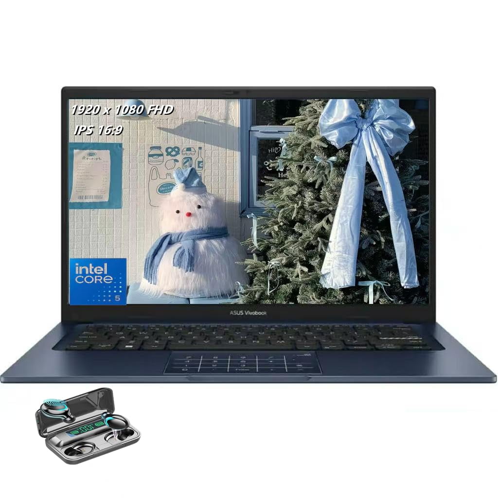 Ordenador Portátil Asus Vivobook 14 Pulgadas Fhd Intel I5-120u 8 Gb 256 Gb Ssd