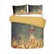 thumbnail image 1 of Animal Deer Print Quilt Duvet Cover Set Comforter Cover Home Textiles Bedspread3-Piece Bedding Set, 1 of 5