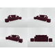 thumbnail image 2 of Sofa venecia 3 cuerpos 2 puff, 2 of 4