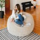 thumbnail image 5 of Sillón puff gigante Big Joe Fuf de espuma, 152 cm, extragrande y afelpado, 5 of 7