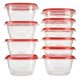 thumbnail image 2 of Contenedores para Alimentos Rubbermaid TakeAlongs Juego de 10 Piezas, 2 of 6