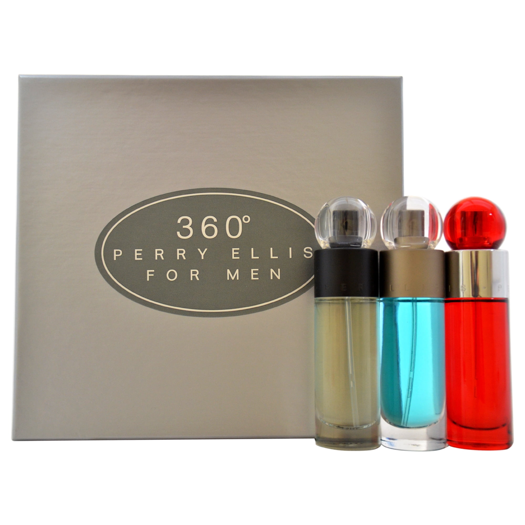 Perry Ellis 360° Colonia, 3 Piece Set De Regalo Para Hombre