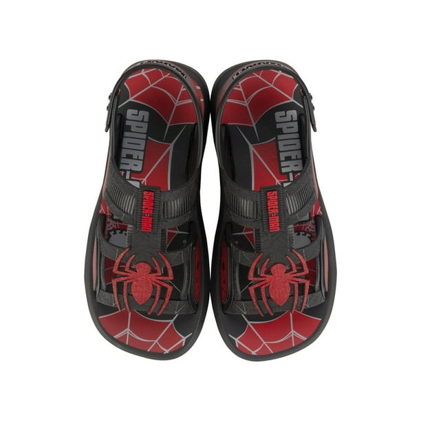Sandalia Niño Negro/Rojo Spiderman Ipanema