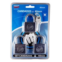 Power Force - Set Candados 40 Mm X 3