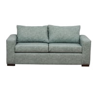 Muebles América - Sofá Neo 3 Cuerpos Cuero Auris Verde Agua