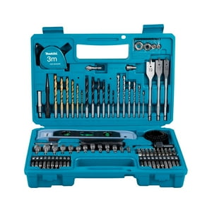 Makita - Set Juego De Puntas Y Accesorios 102 Piezas E-10730