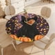 thumbnail image 4 of Mantel Redondo Ajustado Desmarcar Gato Negro 120cm, 4 of 6