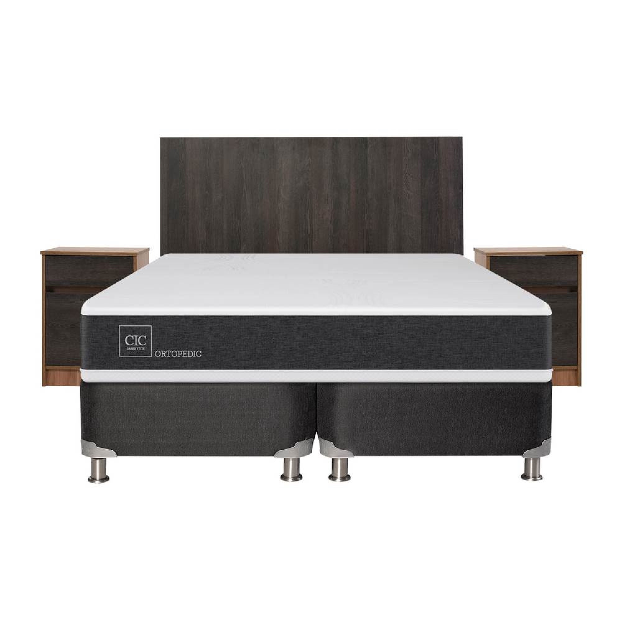 Box Spring New Ortopedic King Base Dividida