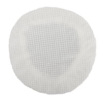 Magideal - Funda Para Taburete De Bar, Fundas Para Silla De 12 A 14 Pulgadas De Diámetro, Transpirable, Elástica, Redonda, A Prueba De Polvo, Funda Para Cojines Blanco