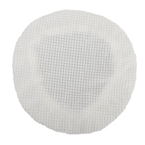 Magideal - Funda Para Taburete De Bar, Fundas Para Silla De 12 A 14 Pulgadas De Diámetro, Transpirable, Elástica, Redonda, A Prueba De Polvo, Funda Para Cojines Blanco