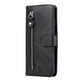 thumbnail image 4 of Funda con Cremallera para OnePlus 12, Carcasa Cartera de Cuero PU con Soporte y Tarjetero, 4 of 6