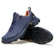 thumbnail image 2 of Zapatillas de senderismo HUMTTO para hombre, todo terreno, impermeables, color azul marino, 2 of 3