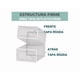 thumbnail image 4 of Caja Organizadora De Zapatos Set X4 Casatua Apilables Firmes, 4 of 4