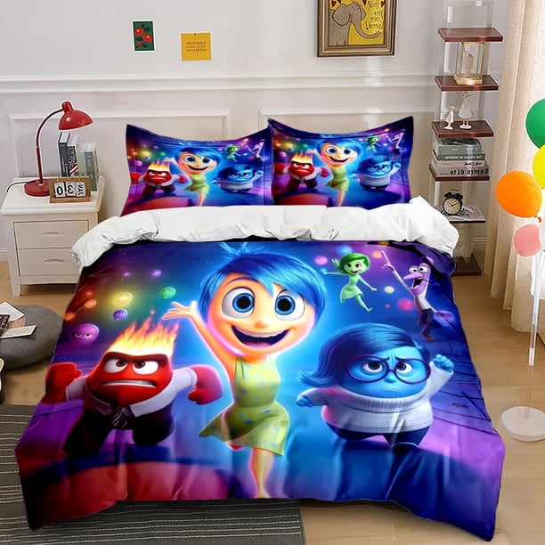 Mind Agent Duvet Cover, Soft and Cozy Polyester Set 3D Printed Bedding Comforter Set Bedroom Decor Gifts for Kids Bed Sheets
