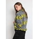 thumbnail image 2 of Chaqueta Antonia Gris Amarillo Natalia Seguel, 2 of 3