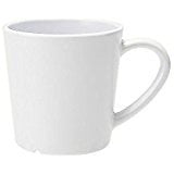 Taza De Café/Té Yanco Mile Stone Ms-9018Wt, 200 Ml, Melamina Blanca