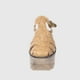 thumbnail image 3 of Sandalia plataforma Beige Vía Franca, 3 of 5